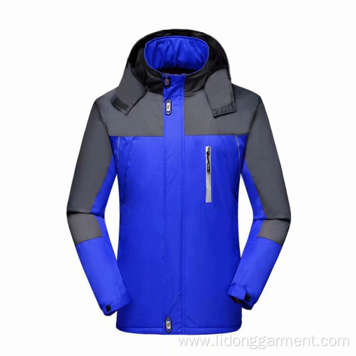 Custom Wholesale Men Winter Thick Bomber Track Jacket